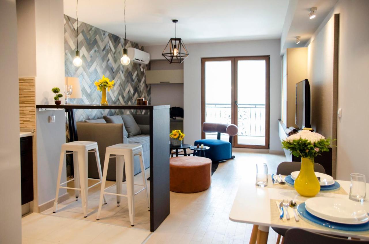 Stylish Studio, Skopje Centre - Private Parking - Panoramic Views Εξωτερικό φωτογραφία